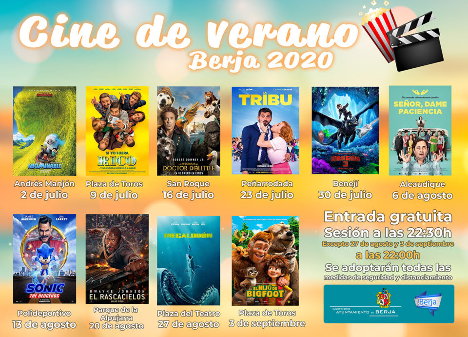 Cine de verano Berja 2020