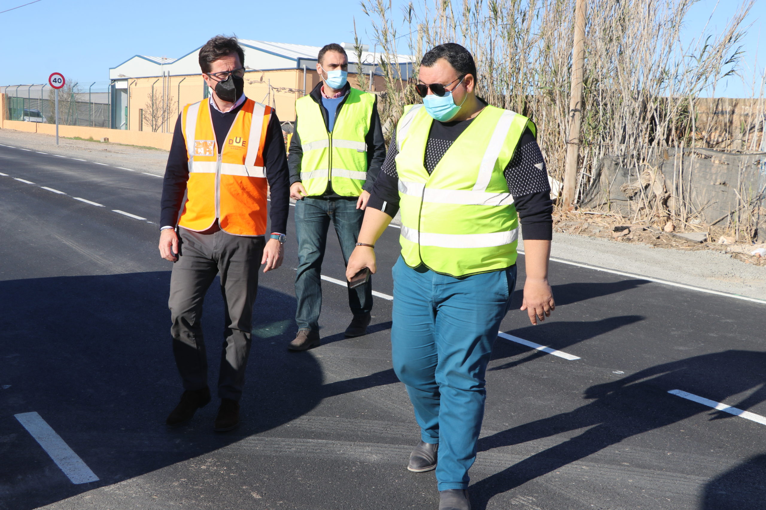 Finalizan las obras de refuerzo del firme y evacuación de pluviales en el transitado camino de Tierras de Almería en El Ejido
