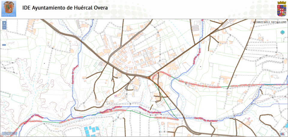 El Ayuntamiento de Huércal-Overa actualiza el visor del inventario de caminos rurales que se puede consultar en la web
