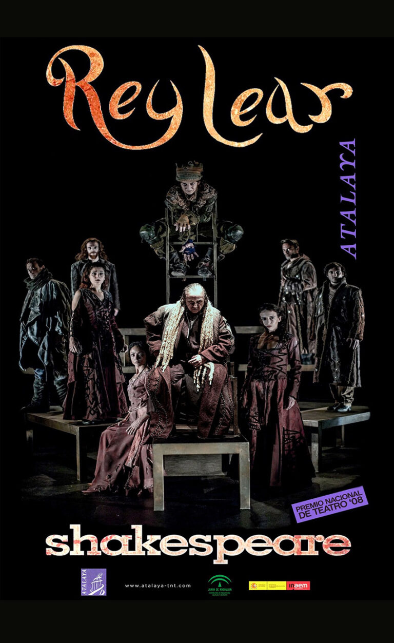 211014 Cartel 'El Rey Lear' Festival de Teatro de El Ejido