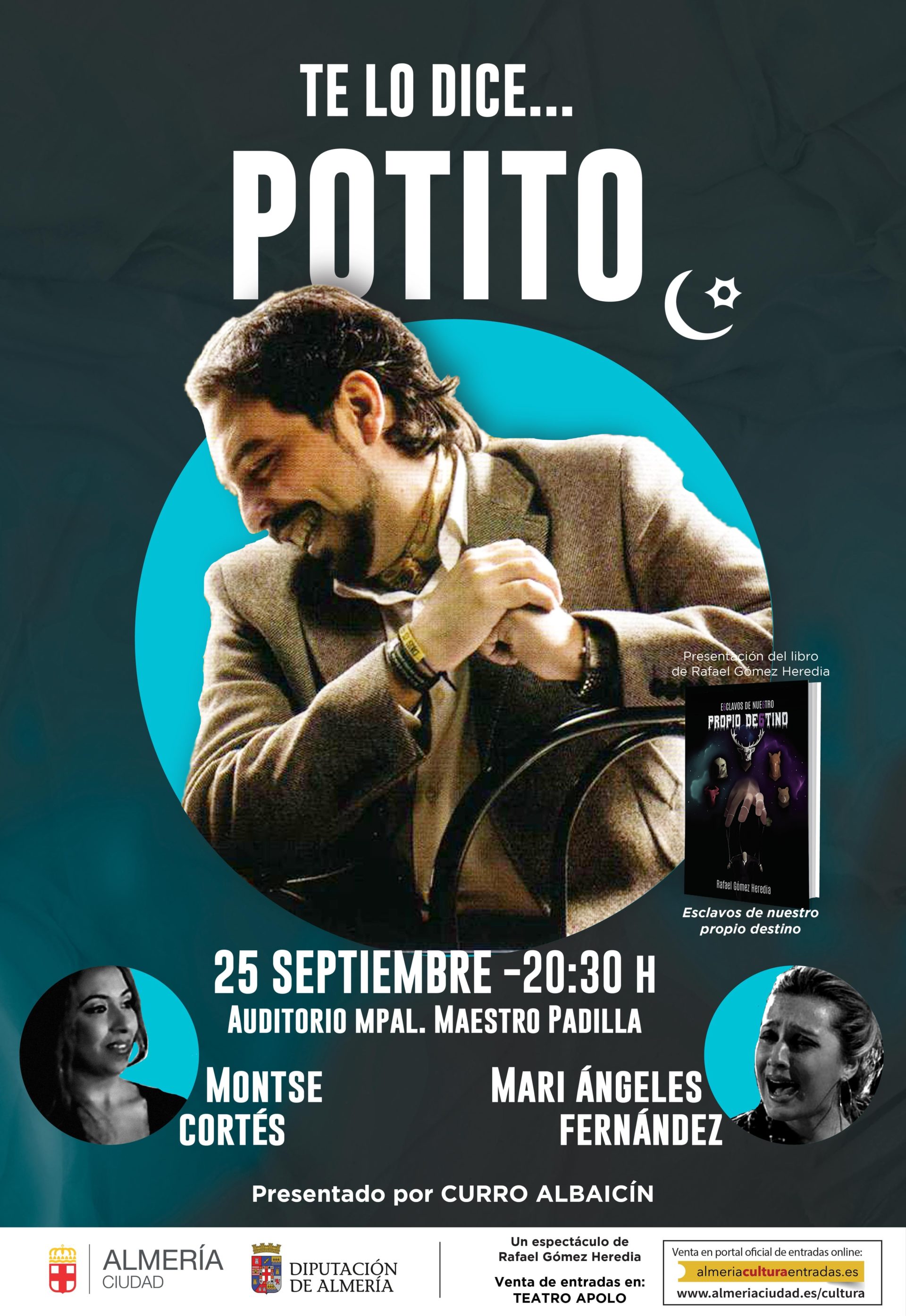 El Auditorio vivirá una noche de flamenco en honor a Camarón con ‘Te Lo Dice Potito’