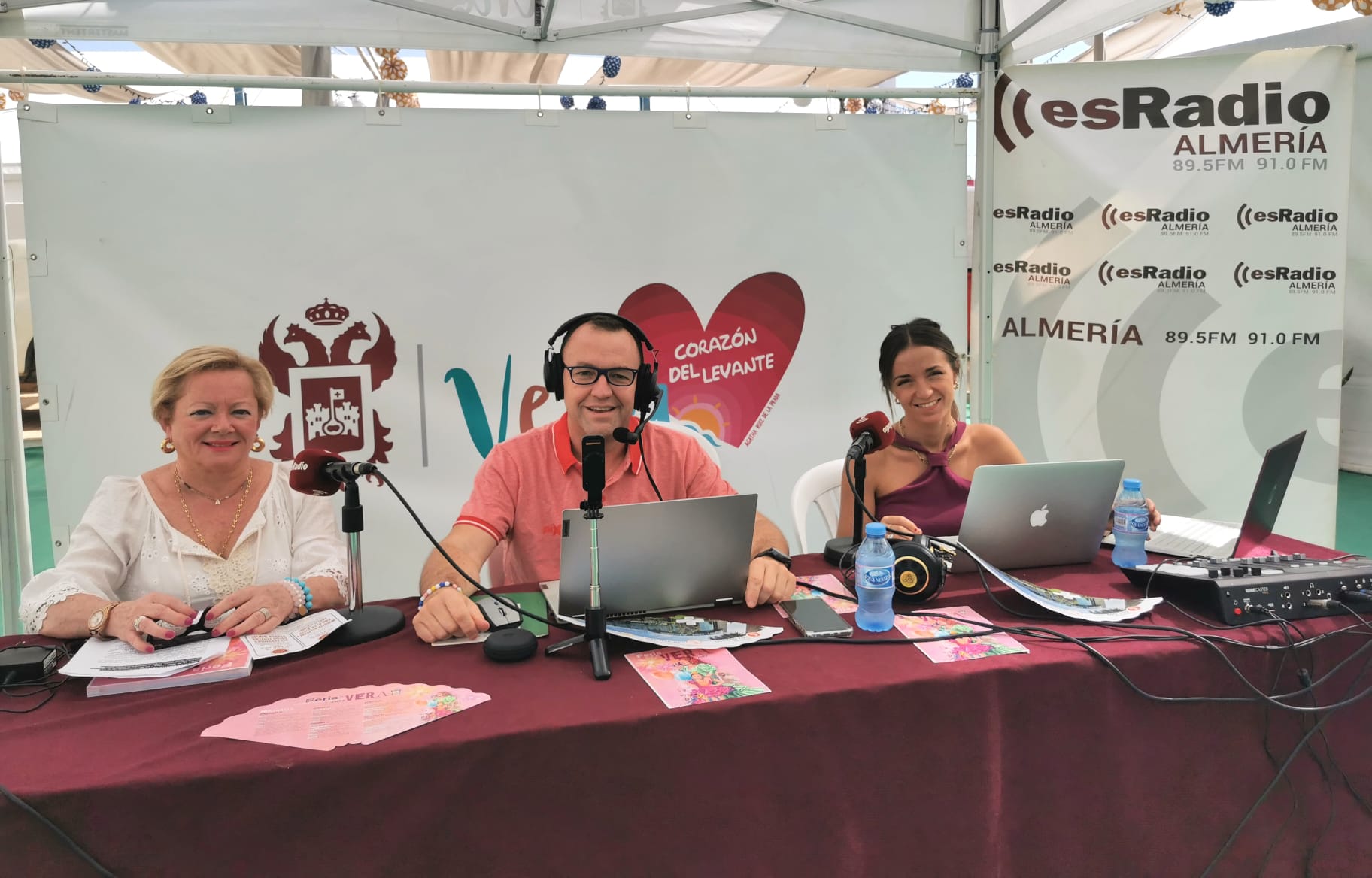 esRadio Almería se desplaza hasta Vera en el ecuador de su Feria en honor a San Cleofás